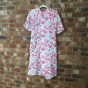 National Nightgown Night Gown Sleepwear  Small  S  MuMu  Snap Button Housecoat